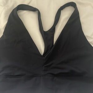 Athleta sports bra black size XL